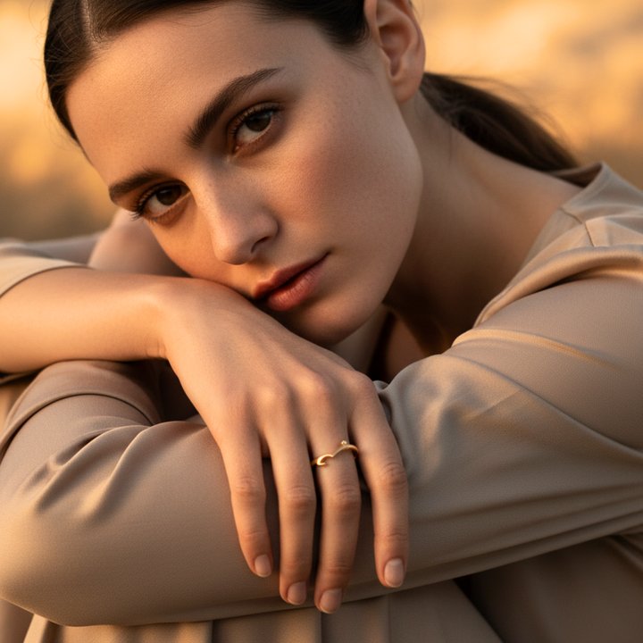 Bague de grâce scénarisée Qalbiya