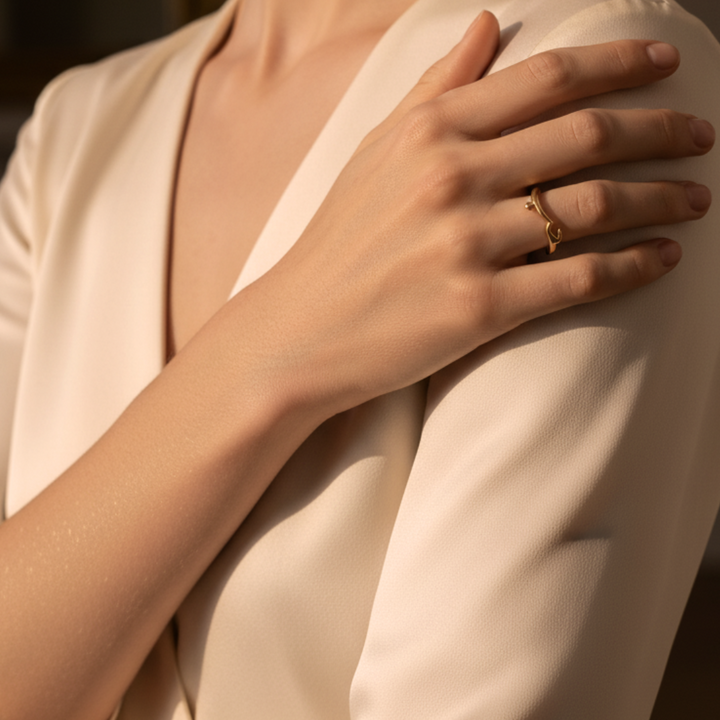 Bague de grâce scénarisée Qalbiya