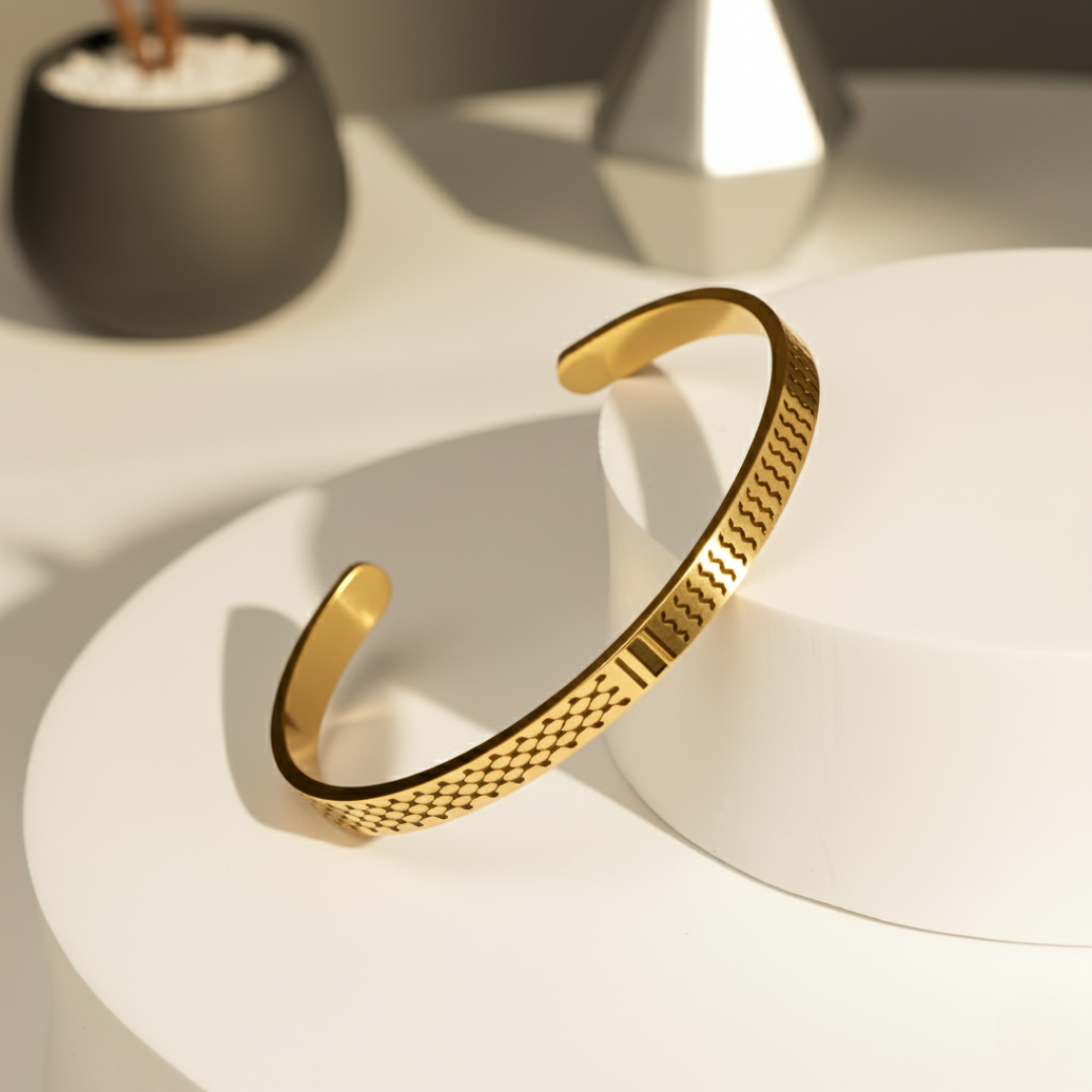 Qalbiya Keffiyeh Cuff