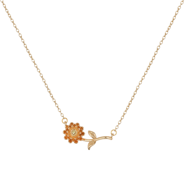 Collier de fleur de naissance Petite Bloom