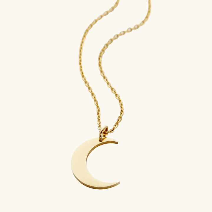 Qalbiya Nurani Crescent Necklace