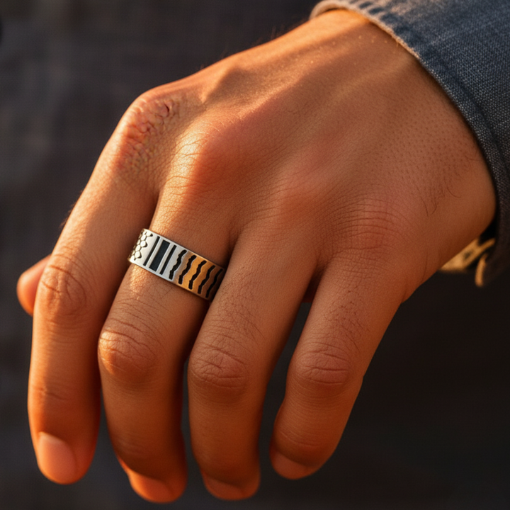 Qalbiya Keffiyeh Ring
