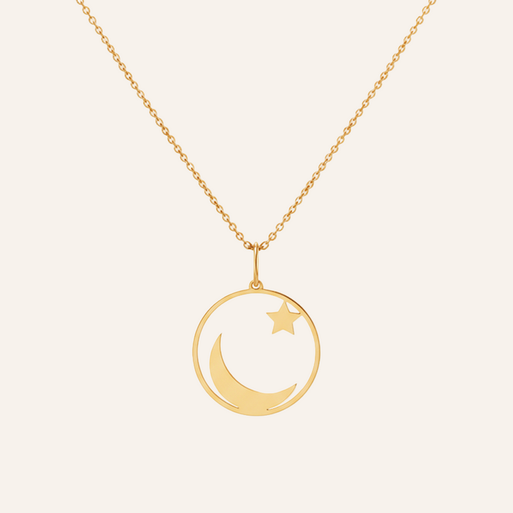 Qalbiya Luna Noor Necklace