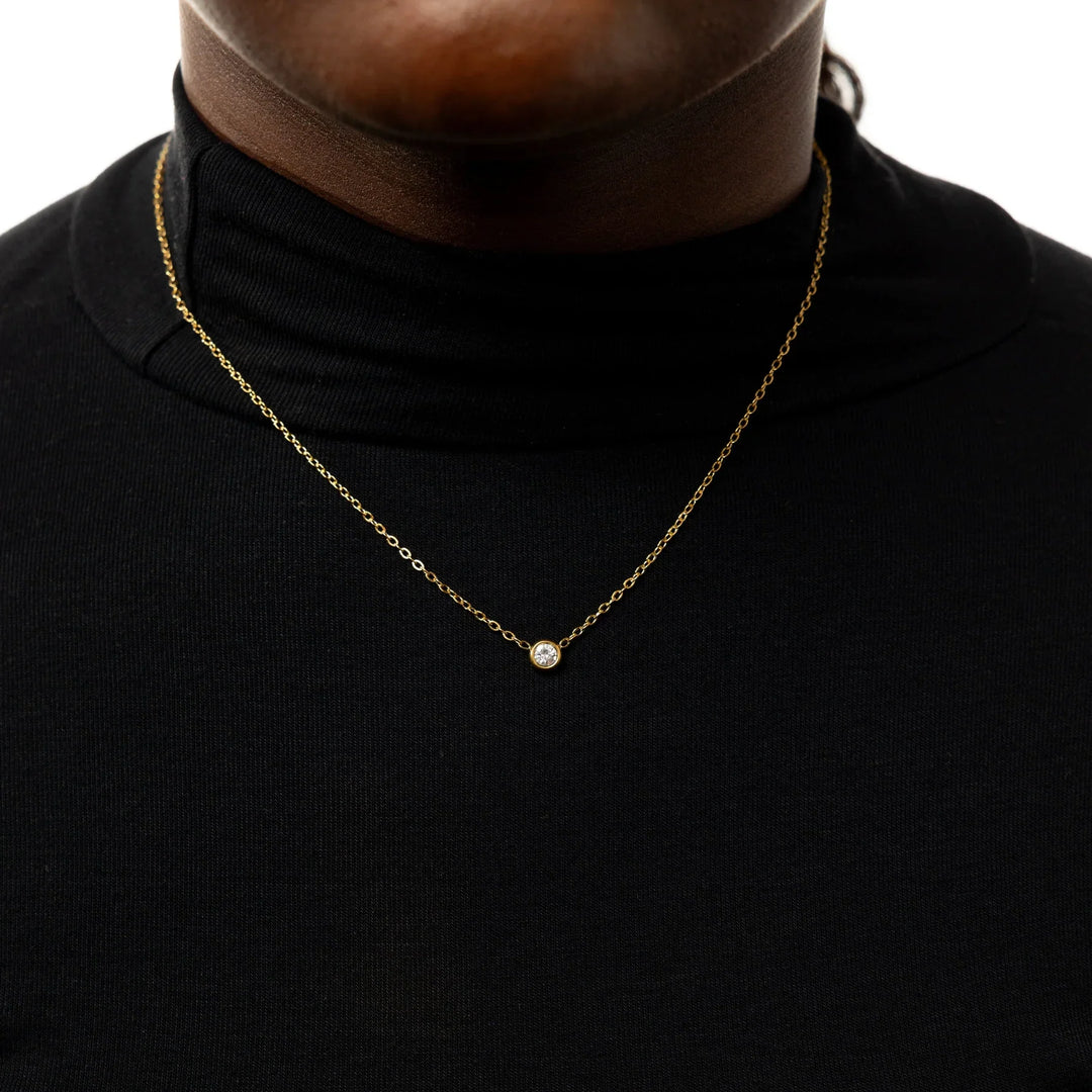 Collier Qalbiya Lumé Bezel