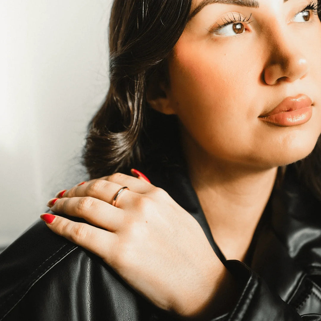 Qalbiya Noor Trio Ring