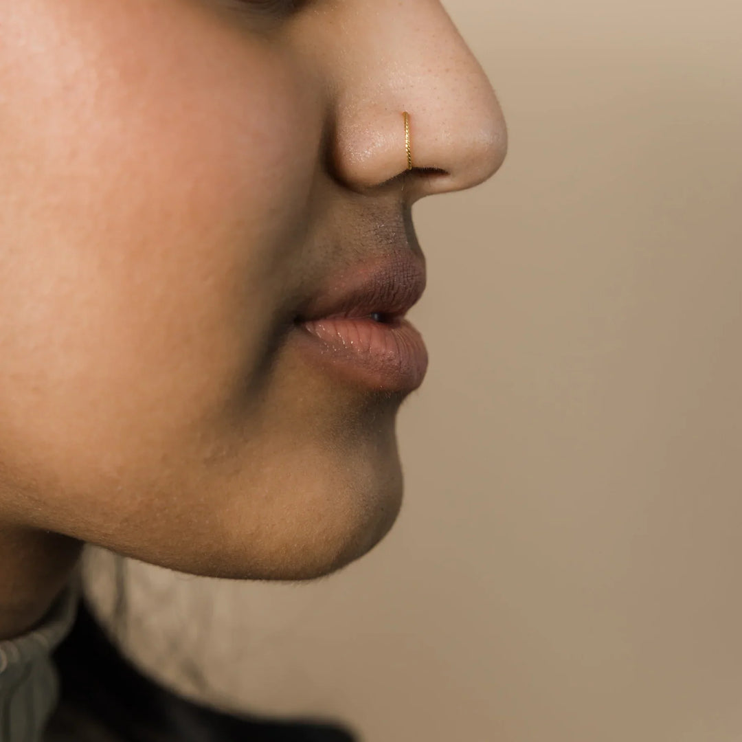 Qalbiya Eterna Twirl Nose Hoop