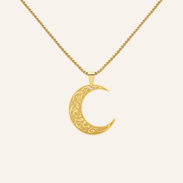 Collier croissant Qalbiya Celestia