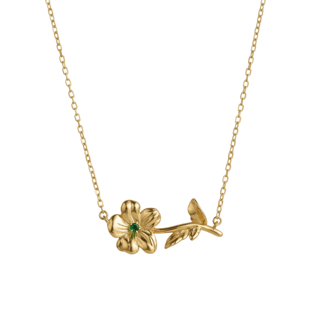 Collier de fleur de naissance Petite Bloom