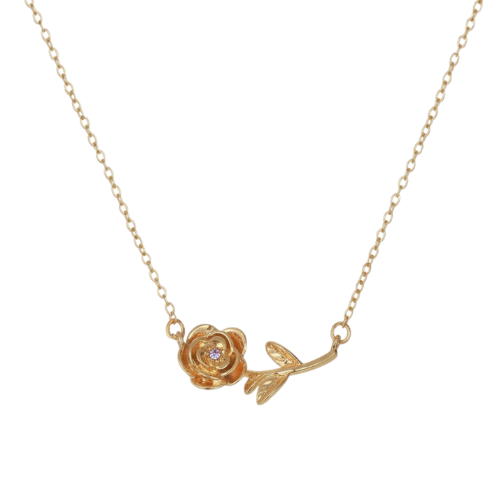 Collier de fleur de naissance Petite Bloom
