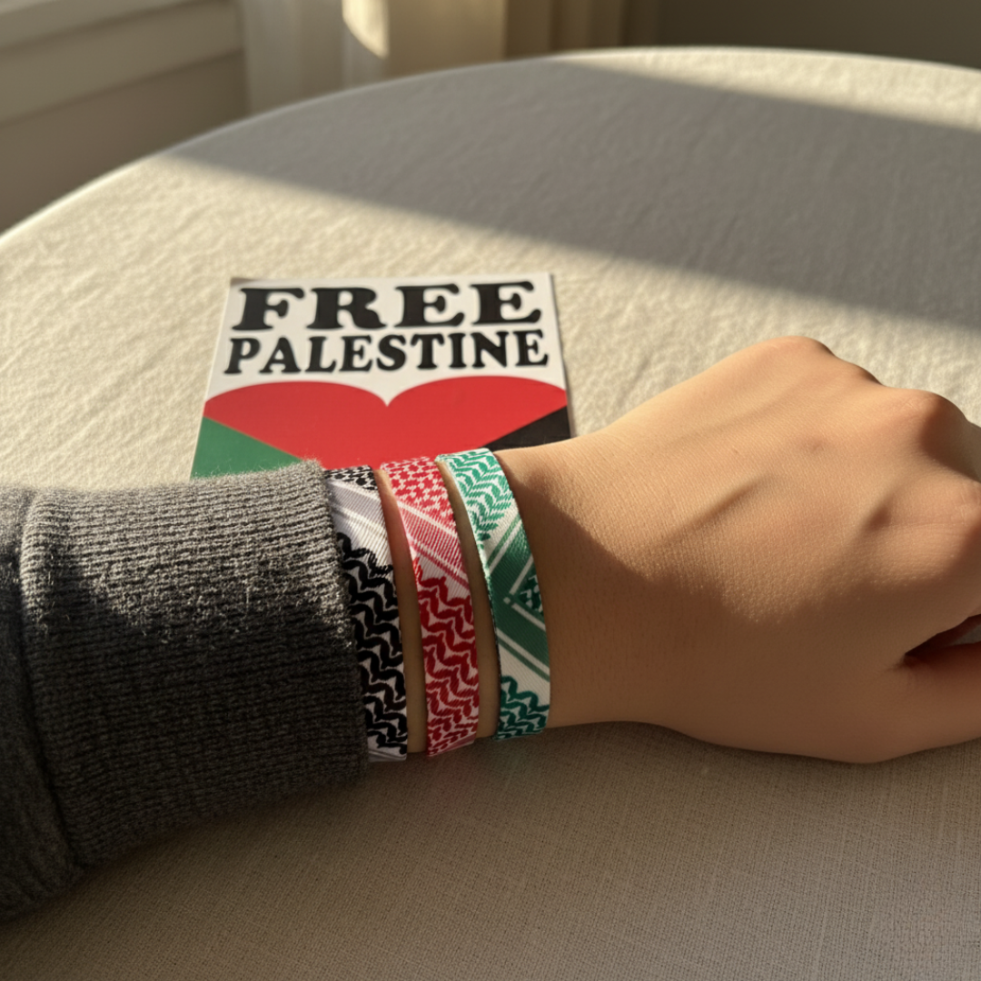 Qalbiya Keffiyeh Bracelet