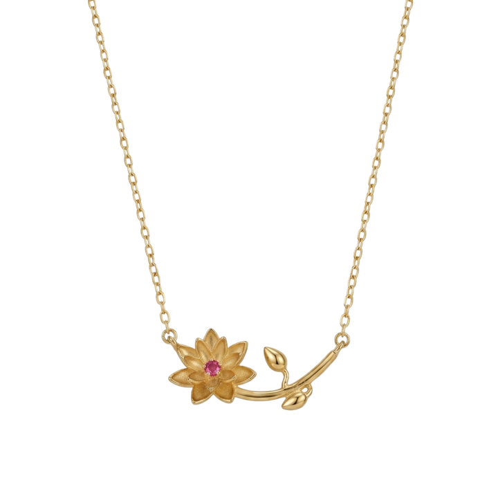 Collier de fleur de naissance Petite Bloom