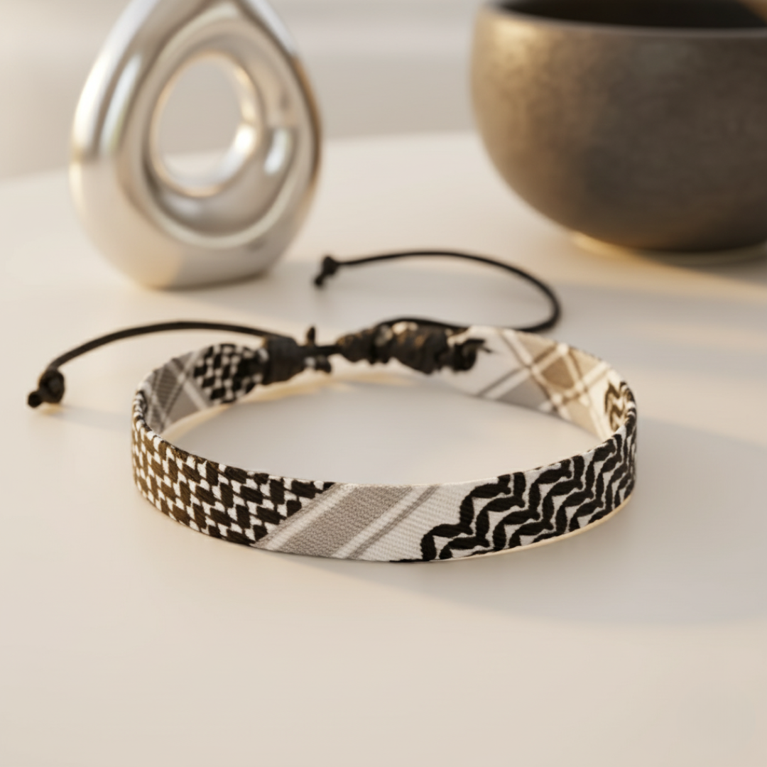 Qalbiya Keffiyeh Bracelet