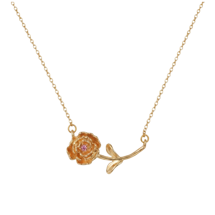 Collier de fleur de naissance Petite Bloom
