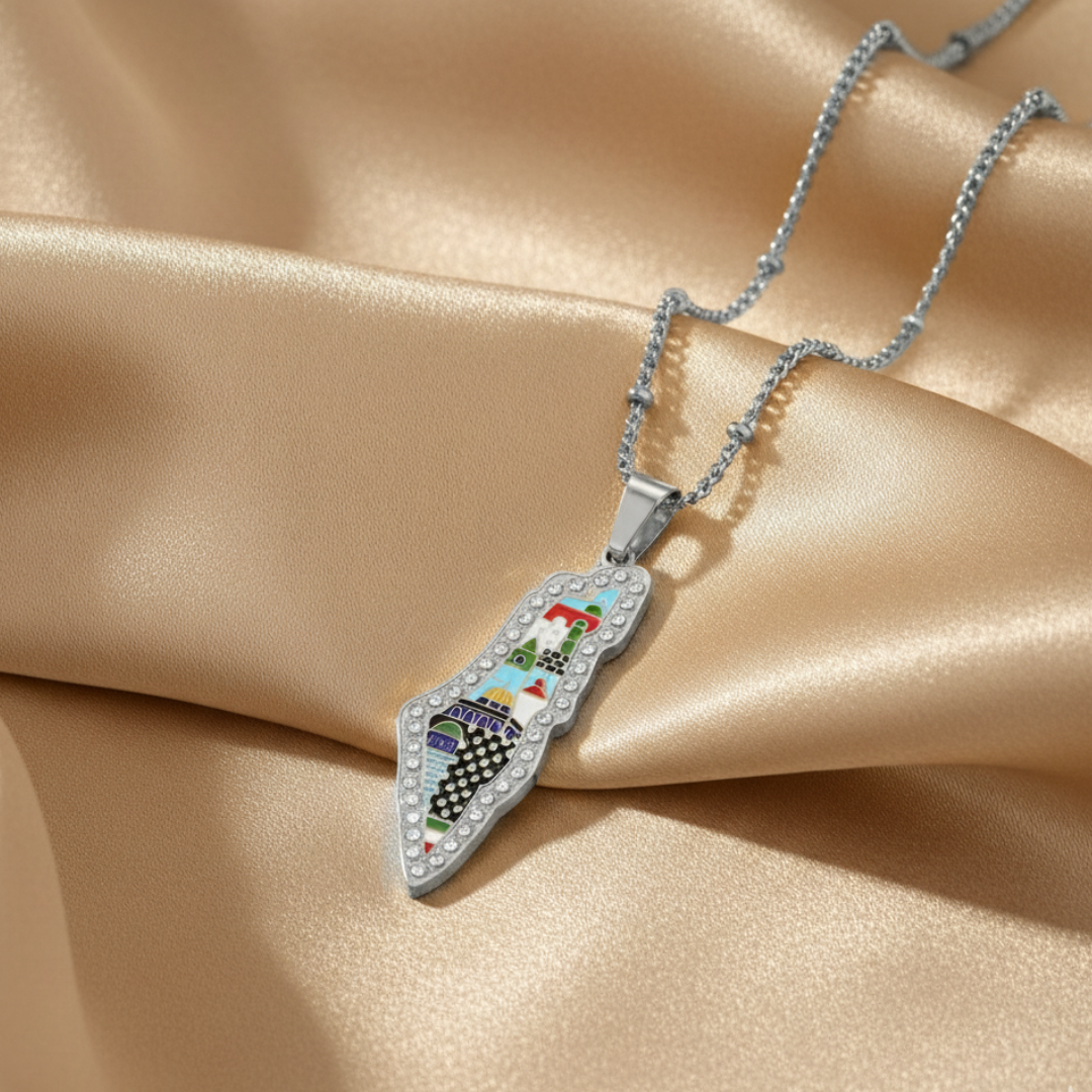 Qalbiya Palestine Heritage Necklace