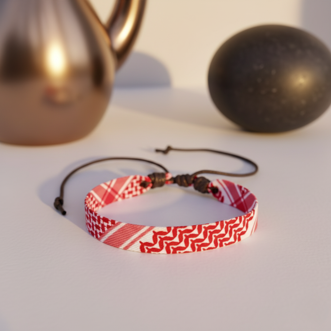 Qalbiya Keffiyeh Bracelet