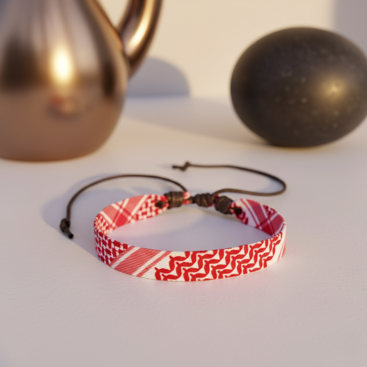 Qalbiya Keffiyeh Bracelet