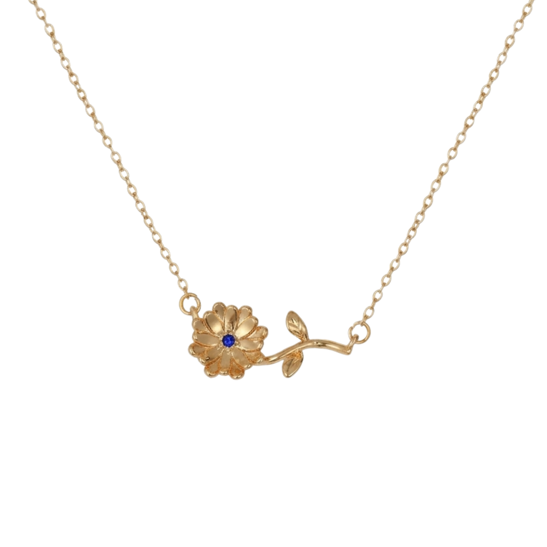 Collier de fleur de naissance Petite Bloom