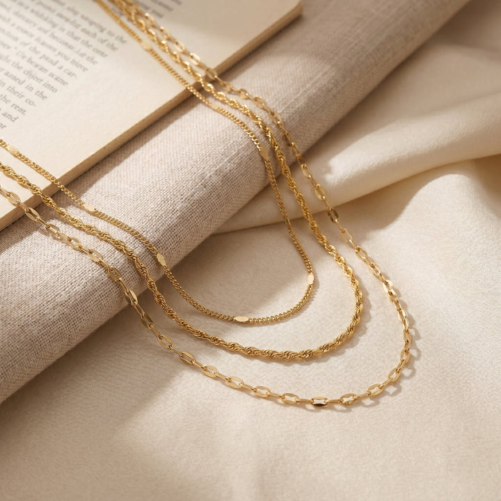 Collier Amana torsadé Qalbiya