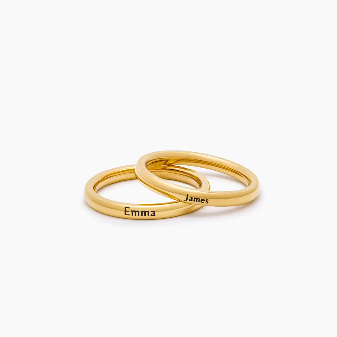 Bague Personnalisée Prénom – Élégance