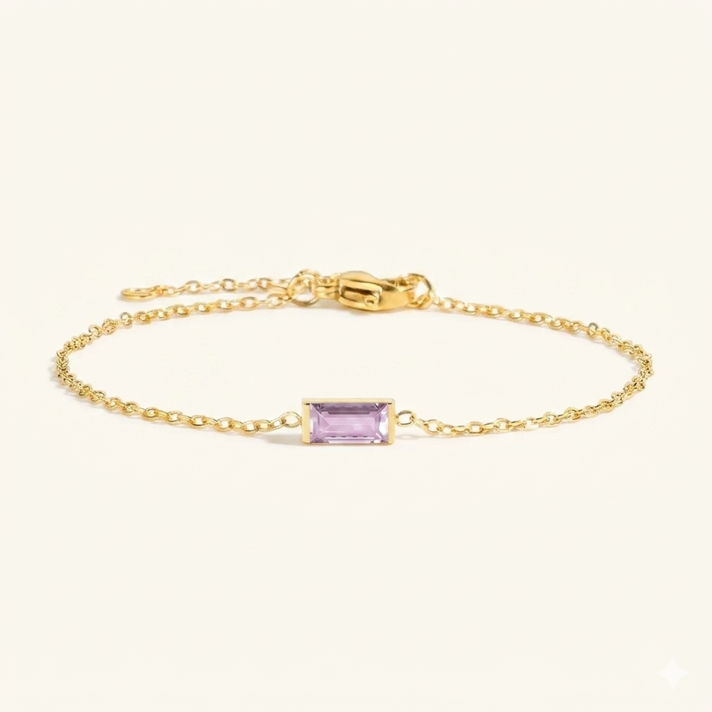 Qalbiya Rayhan Birthstone Bracelet