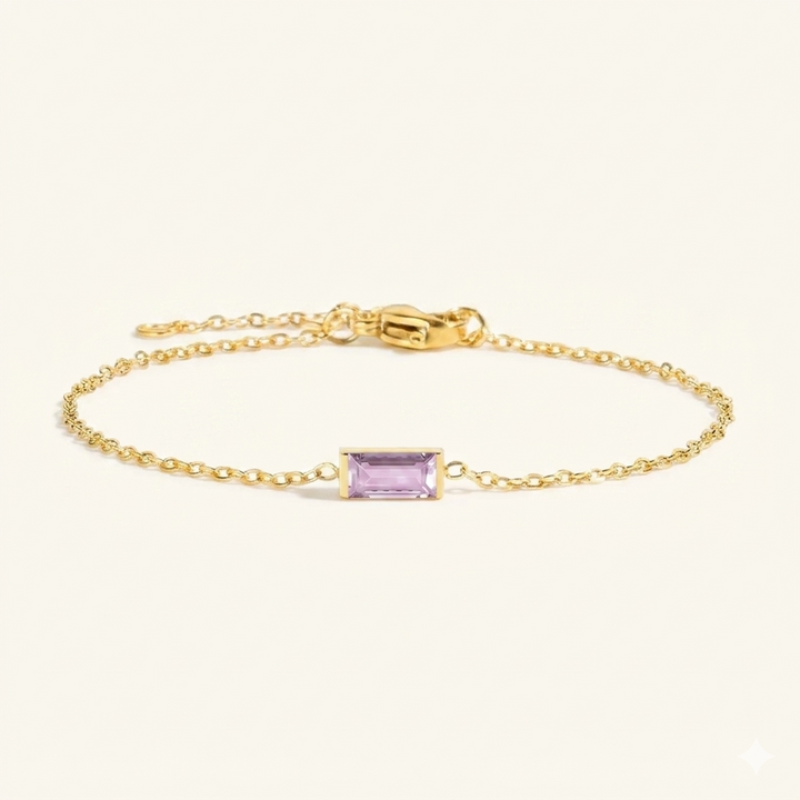 Qalbiya Rayhan Birthstone Bracelet