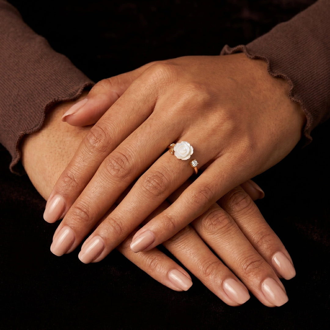 Qalbiya Barakah Petal Ring