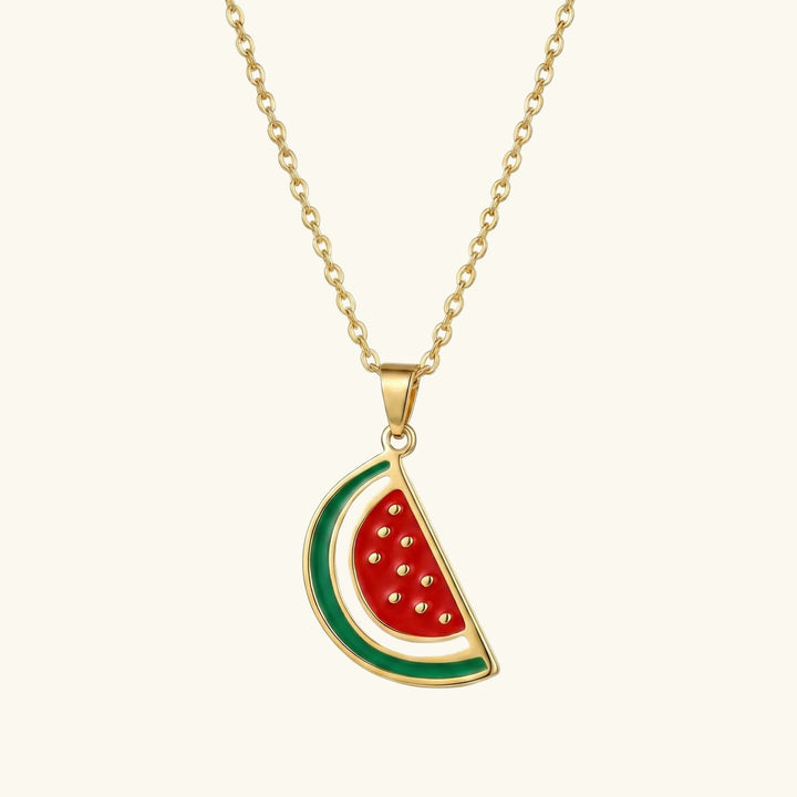 Qalbiya Watermelon Necklace