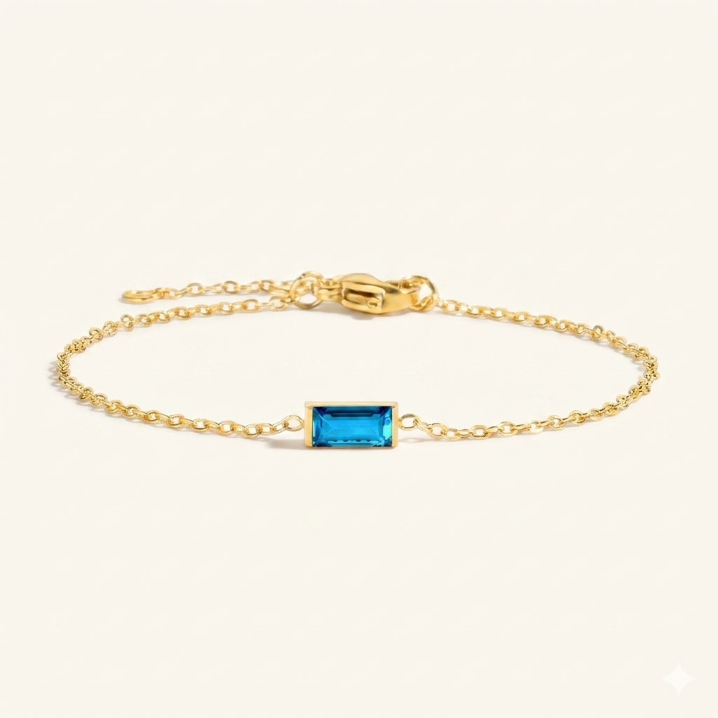 Qalbiya Rayhan Birthstone Bracelet