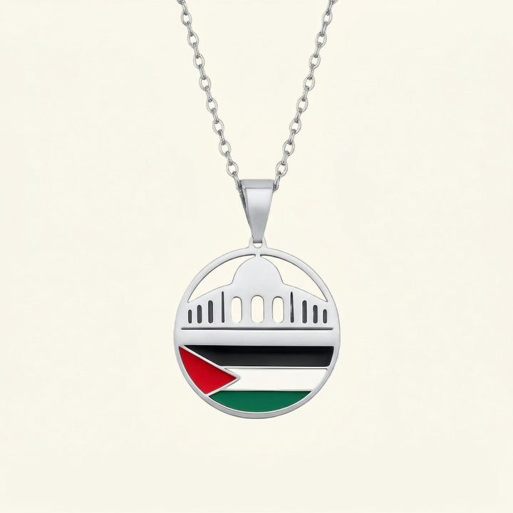 Collier Qalbiya Mosquée de Palestine