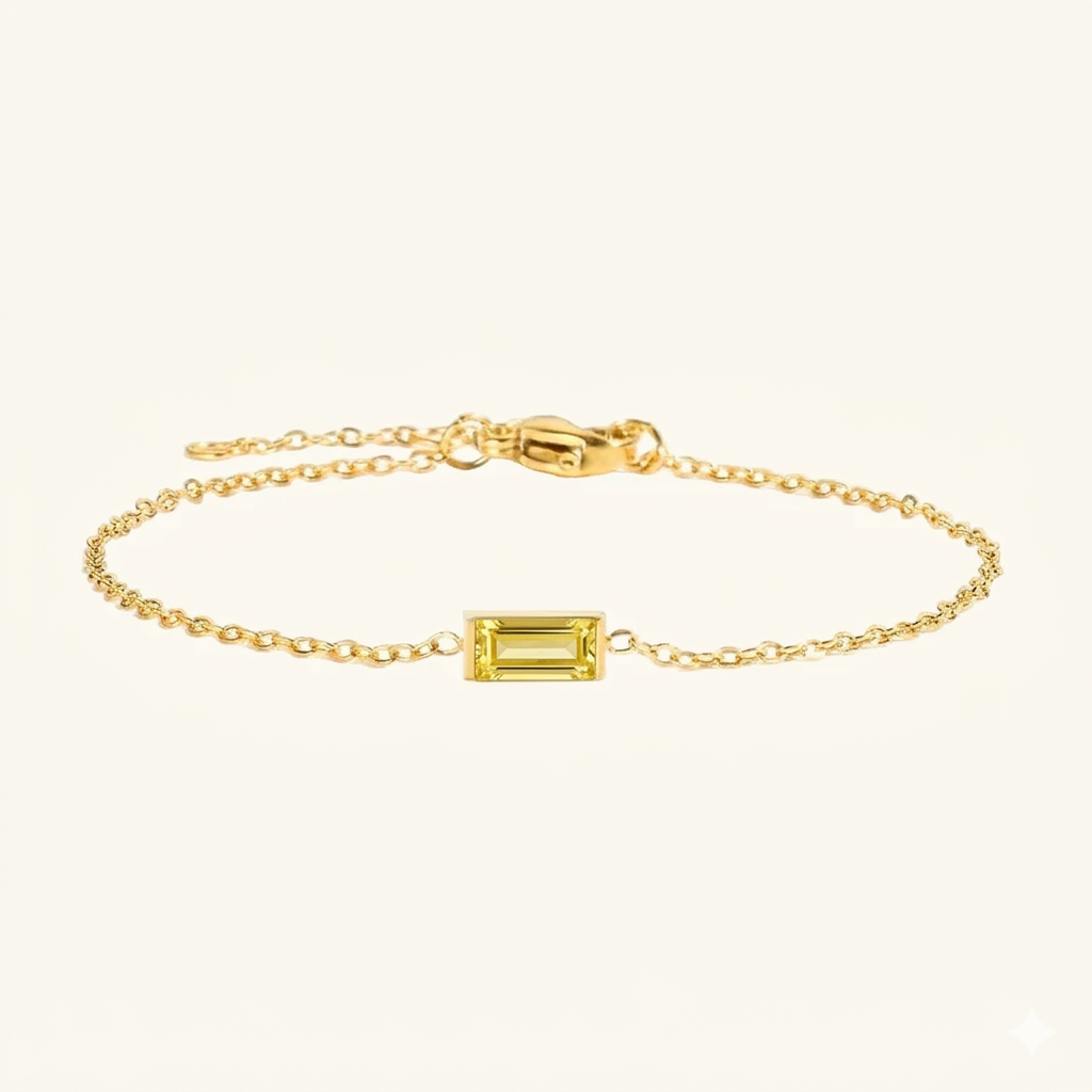 Qalbiya Rayhan Birthstone Bracelet