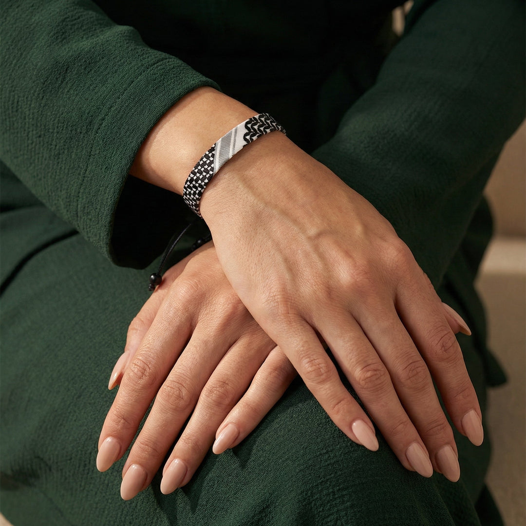 Qalbiya Keffiyeh Bracelet