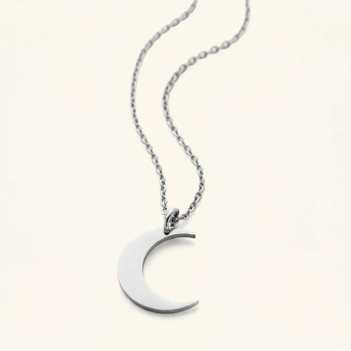 Qalbiya Nurani Crescent Necklace