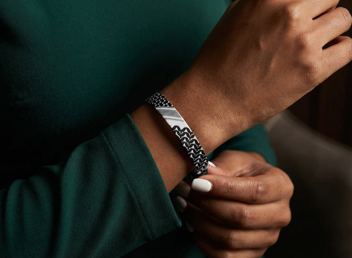 Qalbiya Keffiyeh Bracelet