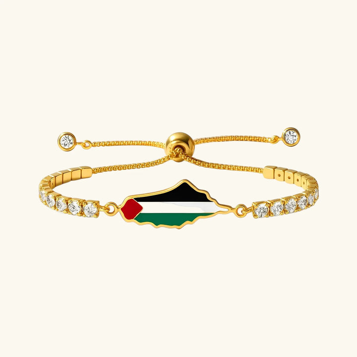 Qalbiya  Glow Tennis Bracelet