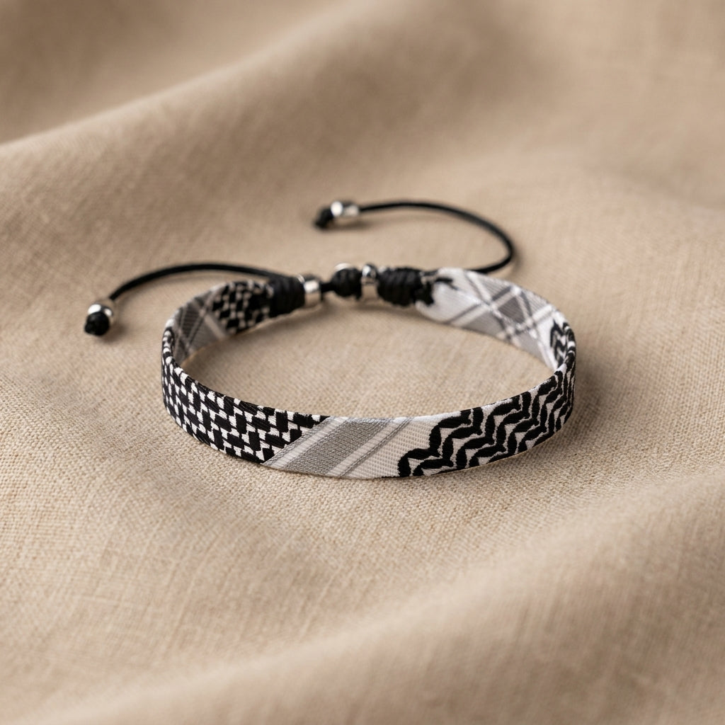 Qalbiya Keffiyeh Bracelet