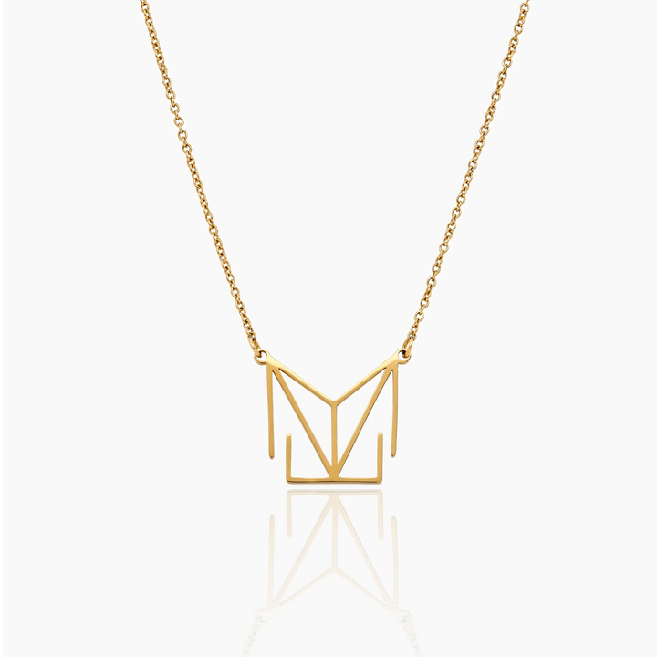 Collier Monogramme Personnalisé – Élégance
