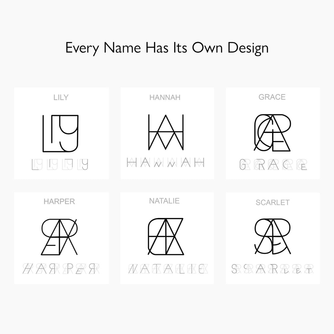 Collier Monogramme Personnalisé – Élégance