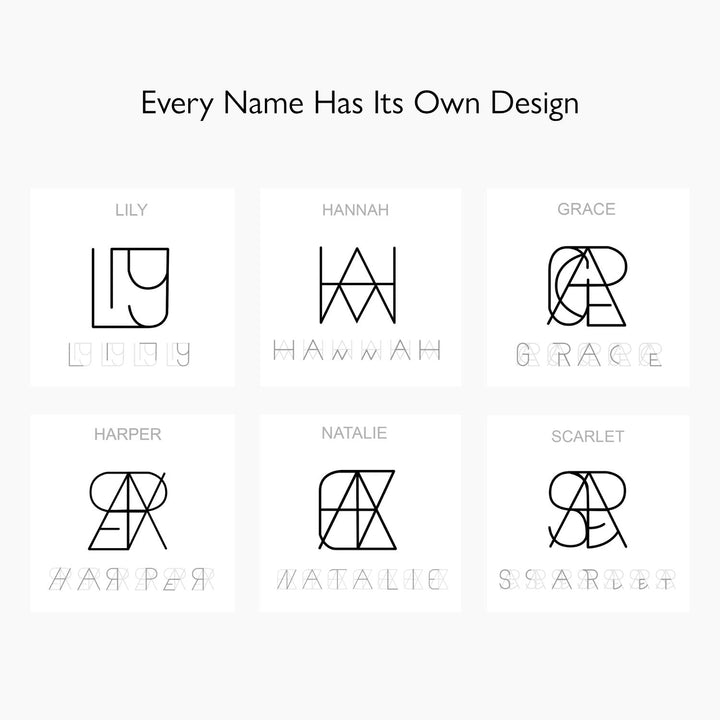 Collier Monogramme Personnalisé – Élégance