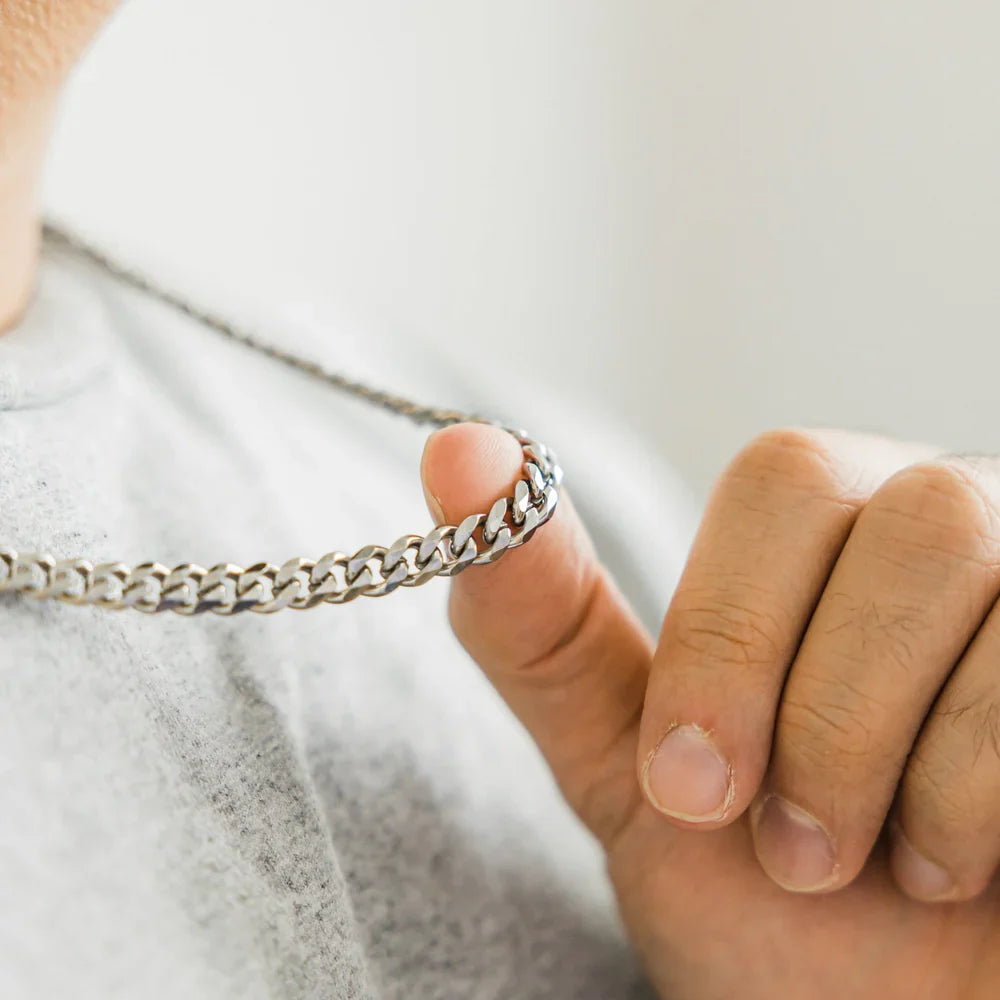 Qalbiya Fajr Cuban Chain Necklace