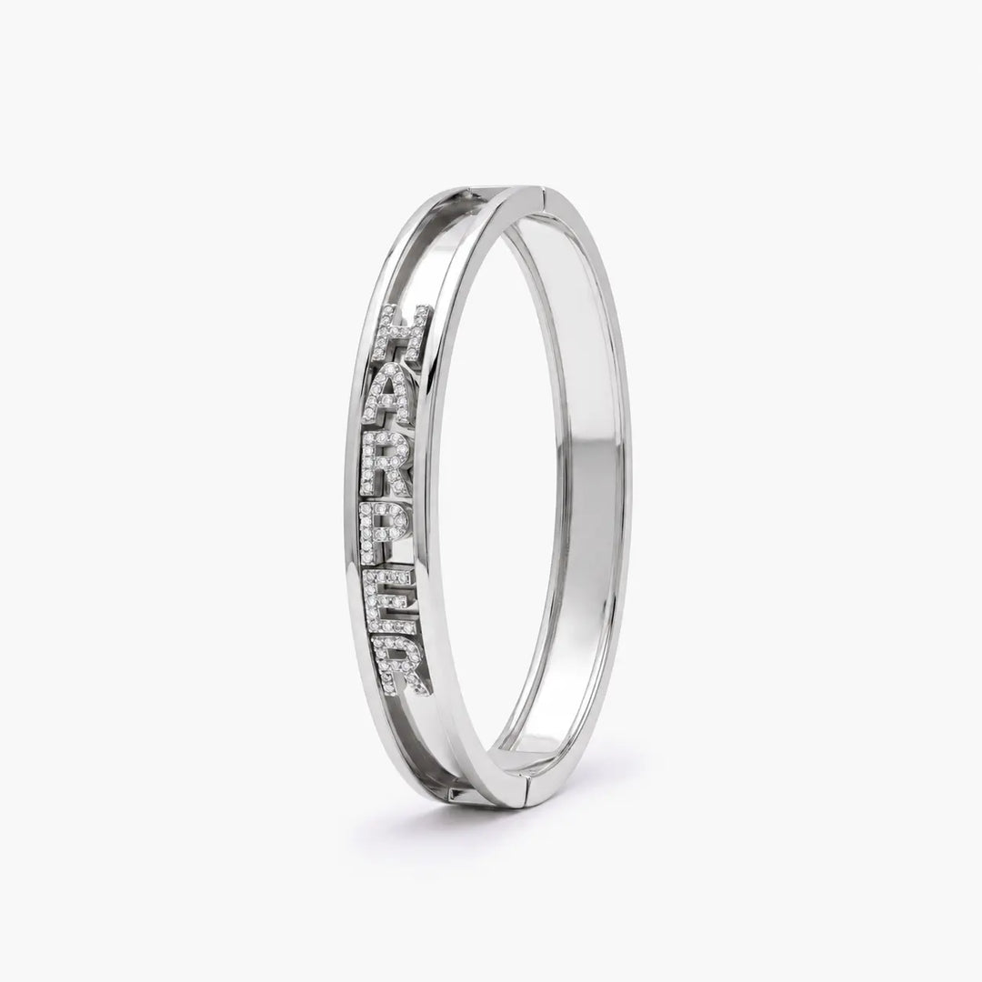 Bracelet Prénom Coulissant – Élégance