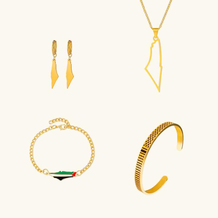 Lot Pays Natal en Or 18 carats