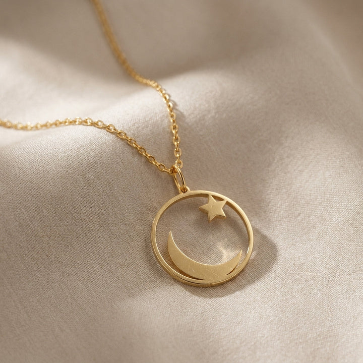 Qalbiya Luna Noor Necklace