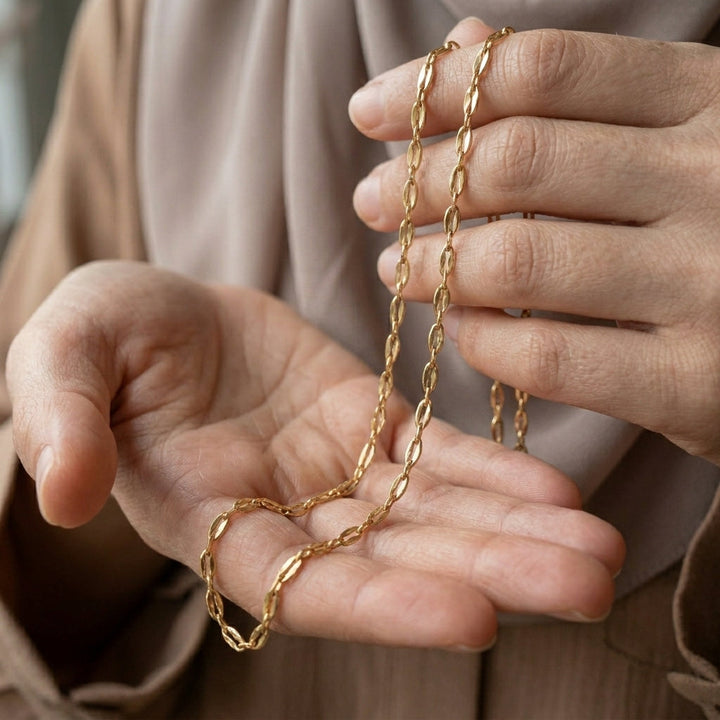 Qalbiya Yasmin Flow Necklace