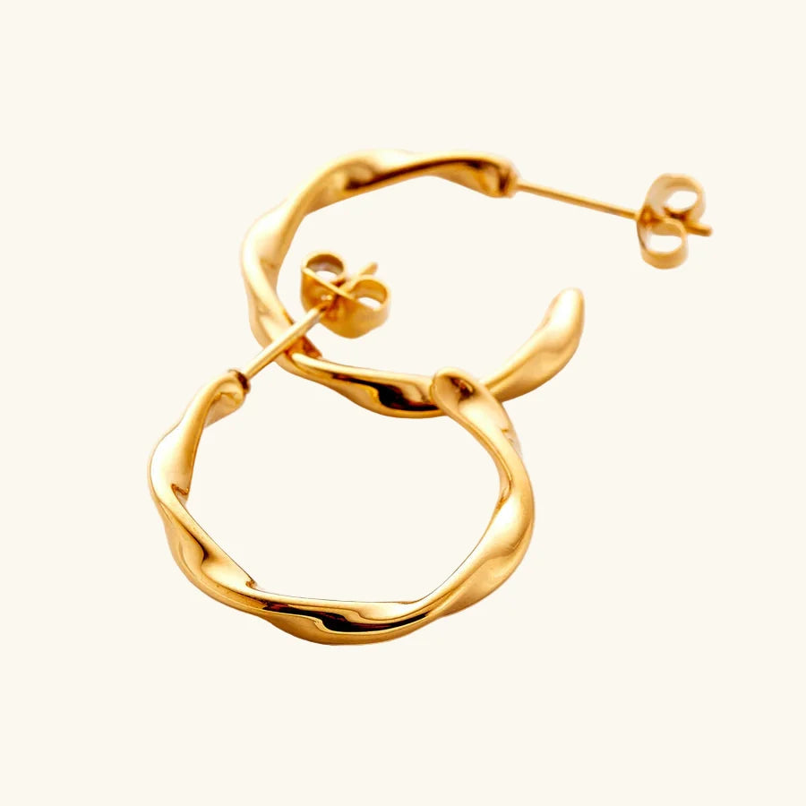 Qalbiya Hiba Hoop Earrings