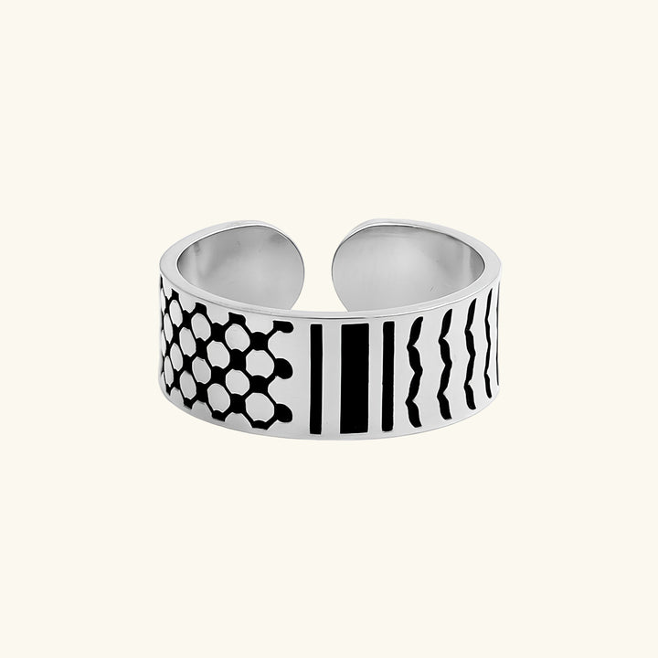 Qalbiya Keffiyeh Ring