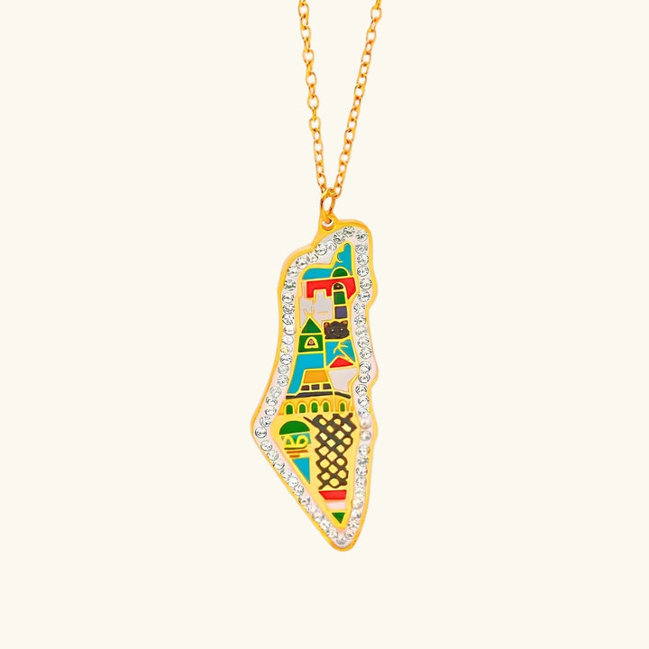 Qalbiya Palestine Heritage Necklace