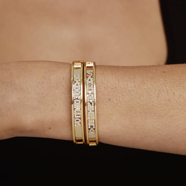 Bracelet Prénom Coulissant – Élégance