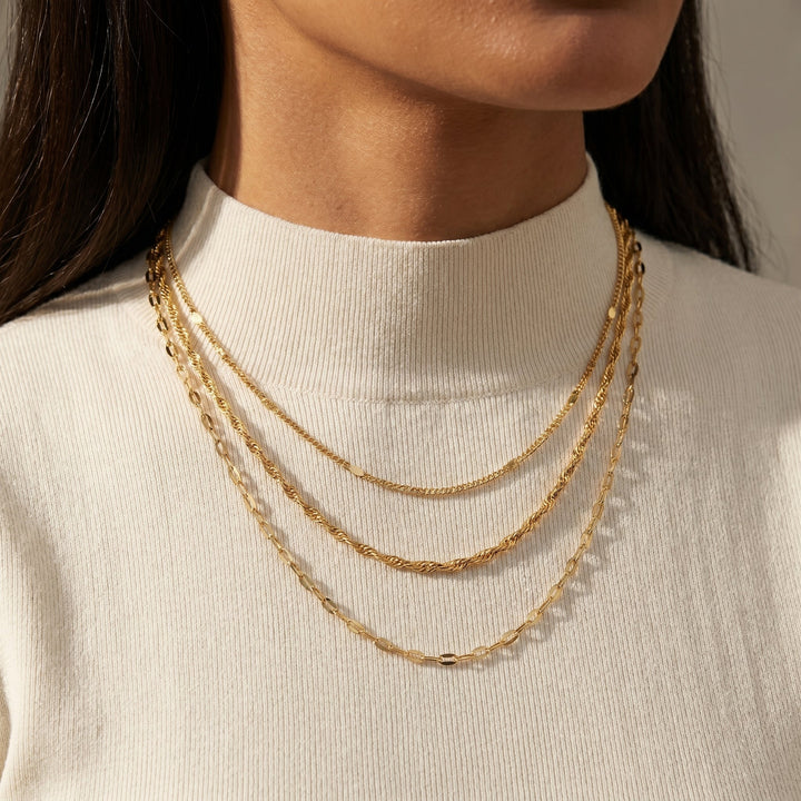 Collier Amana torsadé Qalbiya