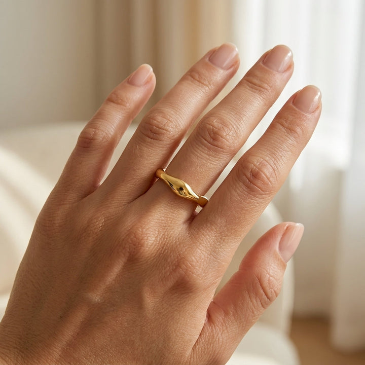 Bague empilable Waves