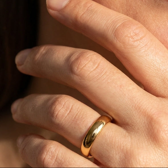 Bague en or de tous les jours